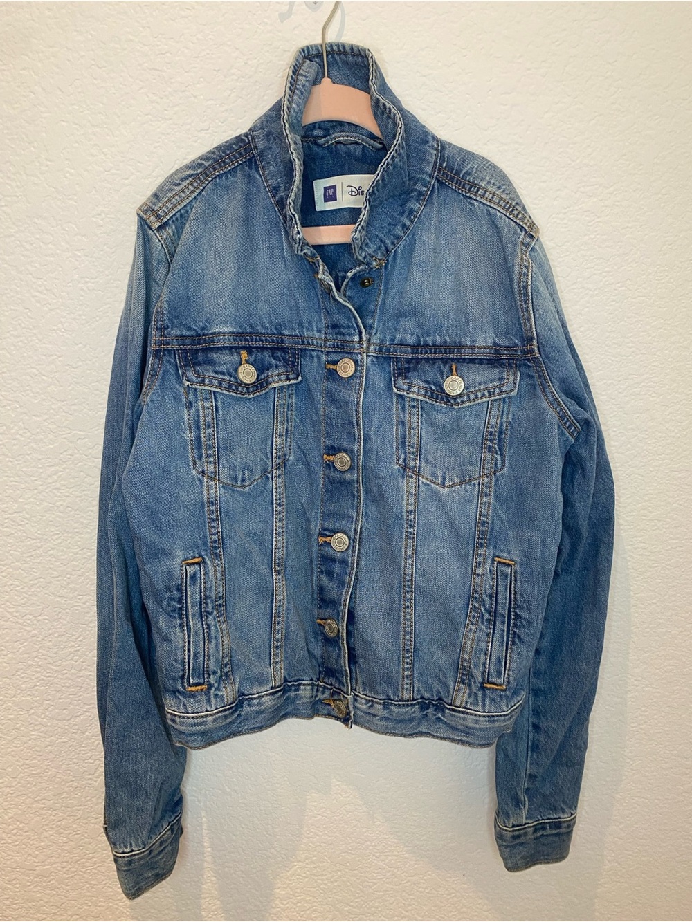 Disney Blue Washed Denim Jacket